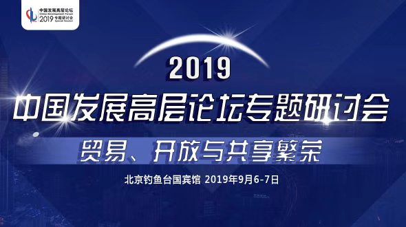 2019中國發(fā)展高層論壇專題研討會(huì)